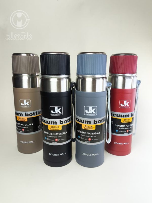 فلاسک جی کا (JK) 500 میل اورجینال مدل ساده دتاکس دار