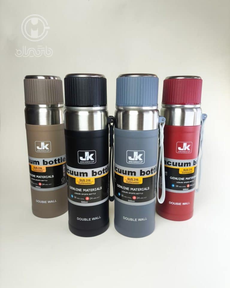 فلاسک جی کا (JK) 500 میل اورجینال مدل ساده دتاکس دار