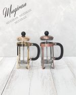 فرنچ پرس استیل لاکچری طلایی - Image 5