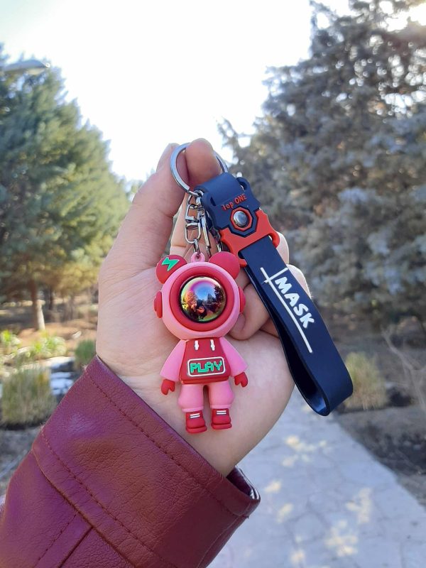 آویز سیلیکونی فضانورد