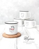 ماگ مینیمال لبه مشکی - Image 5