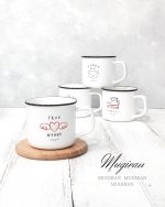 ماگ مینیمال لبه مشکی - Image 3