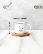 ماگ مینیمال لبه مشکی - Image 7