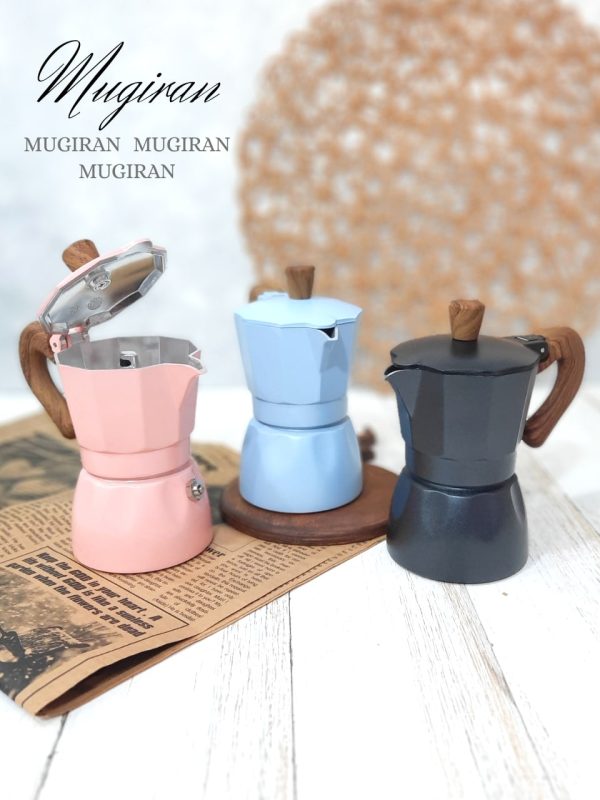 موکاپات دسته چوبی پاستلی