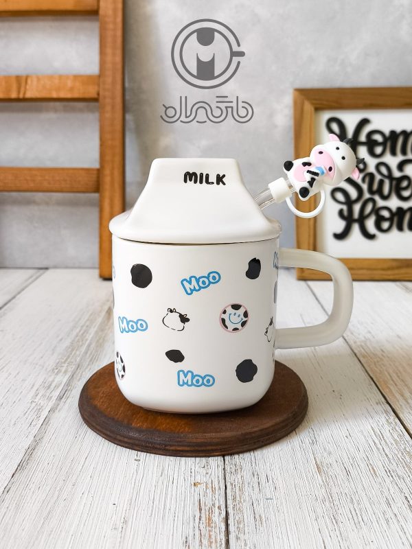 ماگ فانتزی پاکت شیر گابی