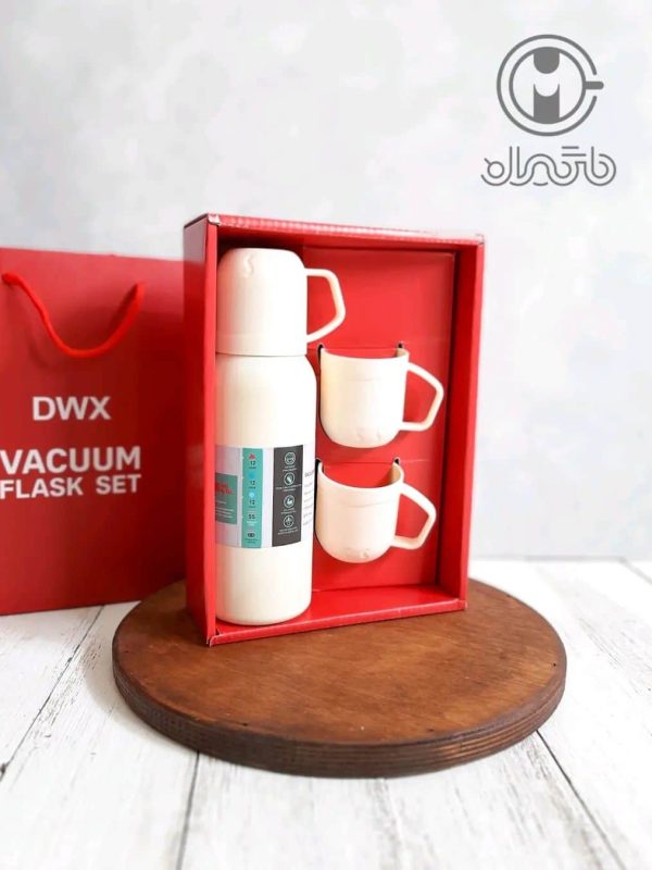 فلاسک ۳کاپ DWXکادویی