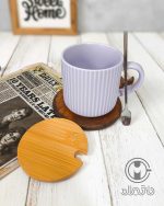 ماگ سرامیکی درب بامبو طرح دالبر - Image 5