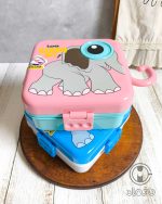 لانچ‌باکس دوطبقه وارداتی طرح فیل - Image 5