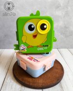 لانچ‌باکس دوطبقه وارداتی طرح جوجه