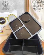 لانچ باکس دوطبقه وارداتی طرح گربه - Image 9