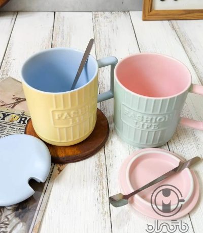 ماگ سرامیکی پاستلی Fashion Life