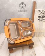 لانچ باکس استیل سه قسمته 710 میل smile - Image 10