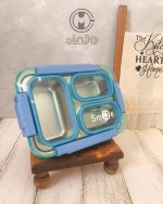 لانچ باکس استیل سه قسمته 710 میل smile - Image 9