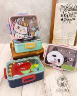 لانچ باکس استیل فانتزی 600 میلی لیتر