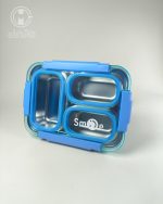 خرید لانچ باکس استیل سه قسمته 710 میل smile