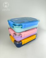 خرید لانچ باکس استیل سه قسمته 710 میل smile