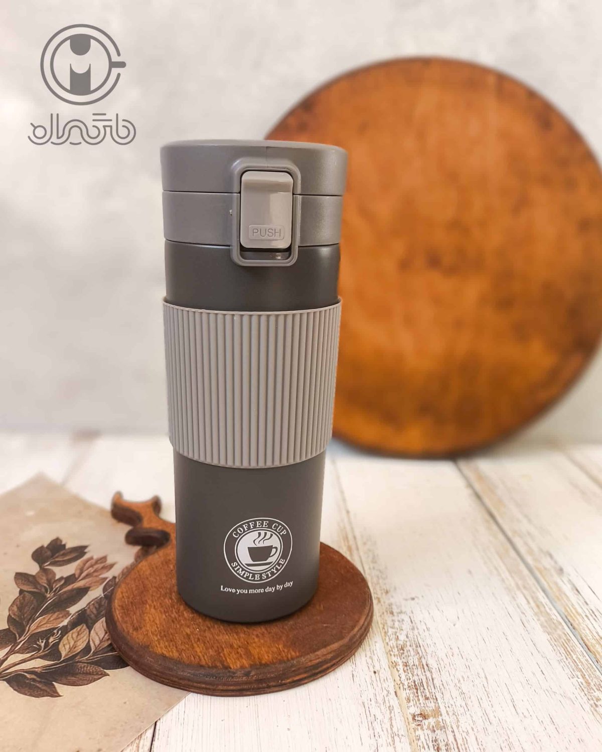 تراول ماگ قفلی دورسیلیکونی coffee cup - Image 6