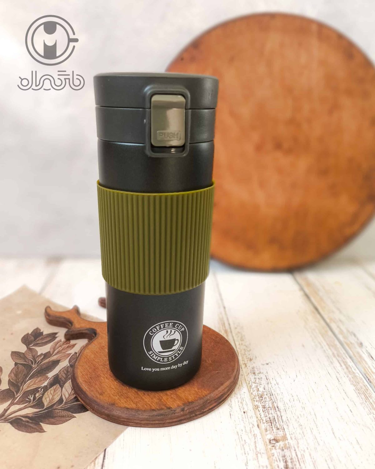 تراول ماگ قفلی دورسیلیکونی coffee cup - Image 9
