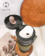 تراول ماگ قفلی دورسیلیکونی coffee cup - Image 4