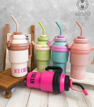 تامبلر یک لیتری Ice cream اورجینال