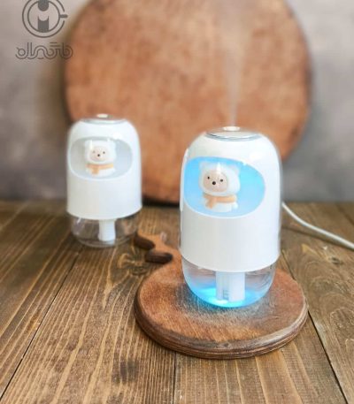 دستگاه بخور سرد چراغ دار خرس شالگردنی