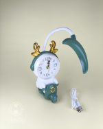 چراغ مطالعه و ساعت رومیزی