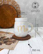 خرید ماگ سرامیکی درب دار