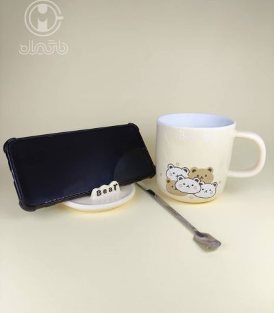 خرید ماگ سرامیکی فانتزی خرس