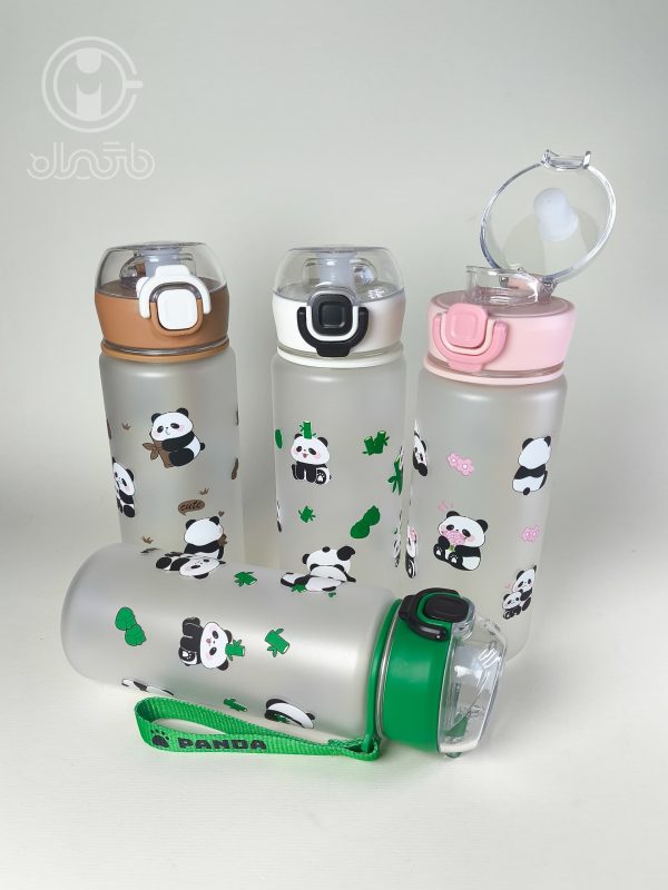 خرید قمقمه ایبن (Yiben) طرح پاندا حجم 450 میلی لیتر