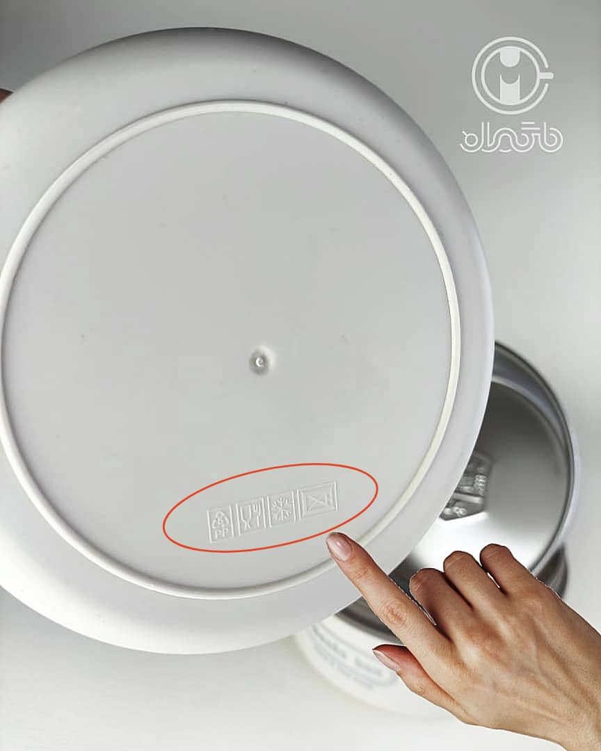 معنی علائم روی ظروف پلاستیکی