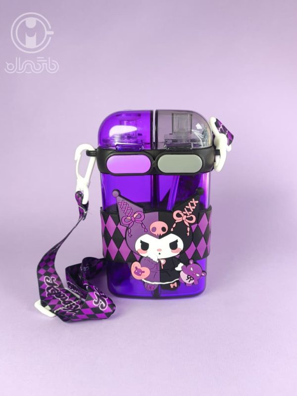 خرید قمقمه دوحالته دومخزنه کرومی 650 میل