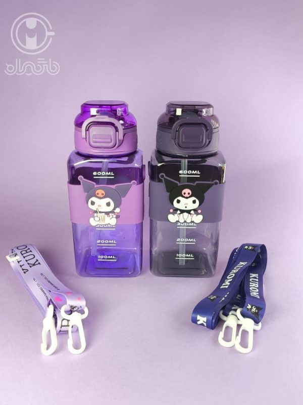 خرید قمقمه کرومی مکعبی 600 میل