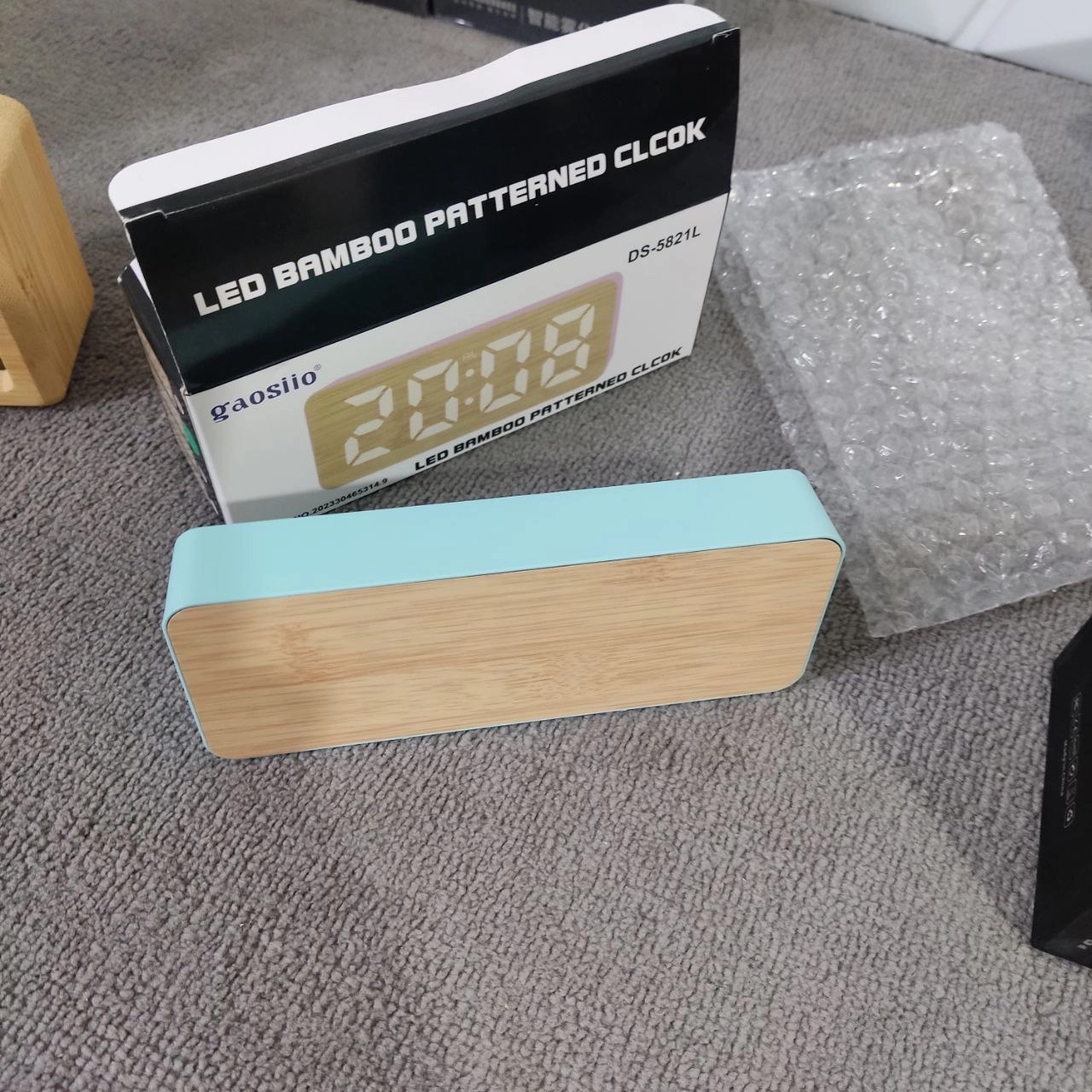 قیمت و خرید راهنمای استفاده و معرفی ساعت رومیزی دیجیتال Gaosiio DS5821L | طراحی مدرن، عملکرد هوشمند