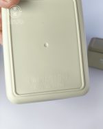 لانچ باکس دو عددی کیف‌ دار استیل LUNCH BOX مکعبی - Image 4