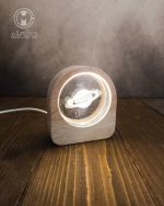 چراغ خواب دورچوبی کریستالی سایز متوسط - Image 5