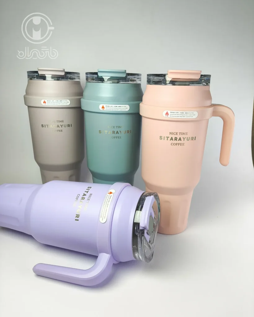 تراول‌ ماگ (تامبلر) دسته بغل 1500میل سیتارایوری Sitarayuri